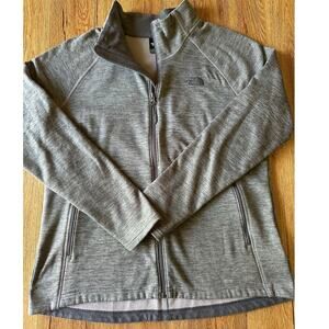 The North Face Women's Fleece Grey Light Weight Jacket Size XL